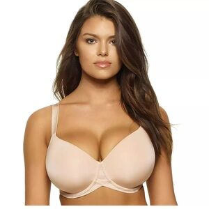 Paramour Marvelous Side Smoothing T-Shirt Bra Size 42C